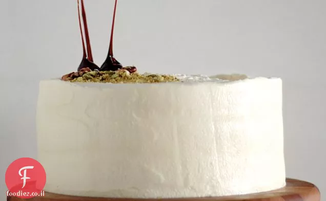 עוגת גזר עם ציפוי גבינת שמנת מייפל