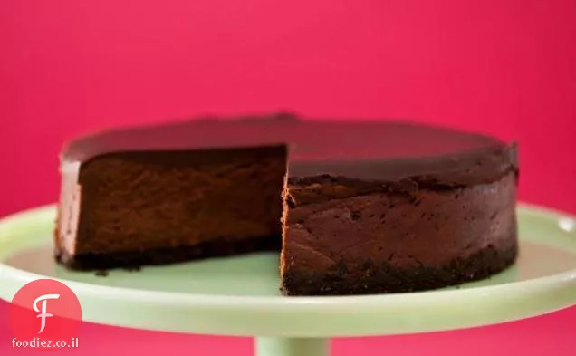 עוגת הגבינה עם השוקולד האפלה ביותר