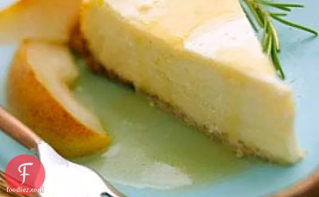 עוגת גבינה עם גבינת עיזים