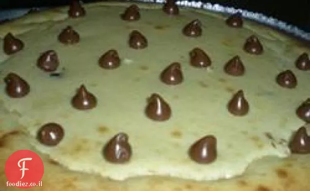 עוגת גבינה עם פצפוצי שוקולד