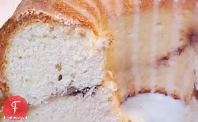 עוגת קפה Streusel שמנת חמוצה