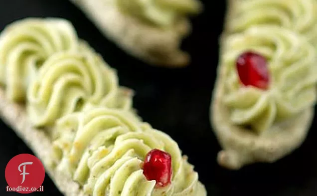 Satsuma Pistachio Dacquoise & Satsuma Pistachio Buttercream