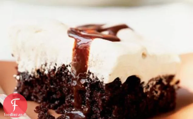 עוגת קרם מוקה שוקולד בקערה אחת