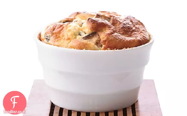 פטריות וסופלה Chèvre