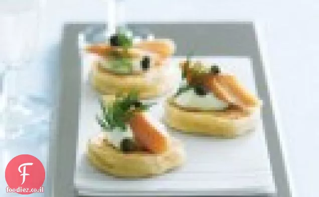 טארט טאטן פטריות עם גבינת עיזים
