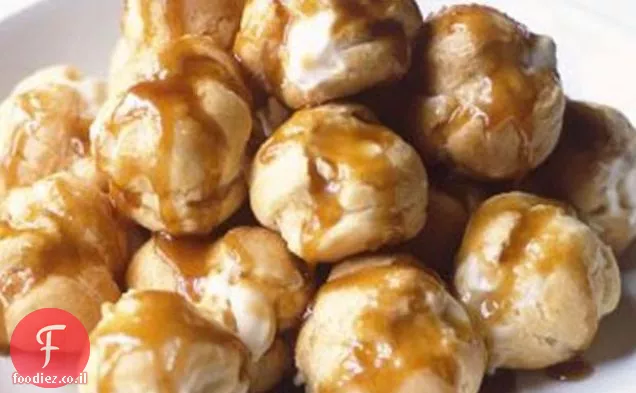 Maple Profiterole Stacks