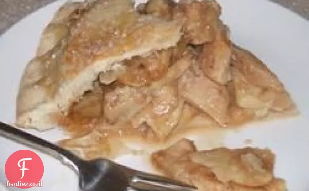 עוגת תפוחים קרמל II