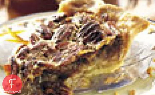 עוגת פקאן בורבון-כתום עם קרם בורבון