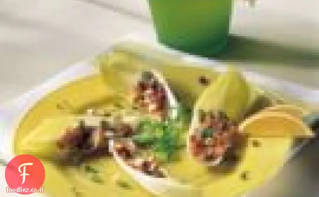 טרוטה מעושנת בחניתות Endive
