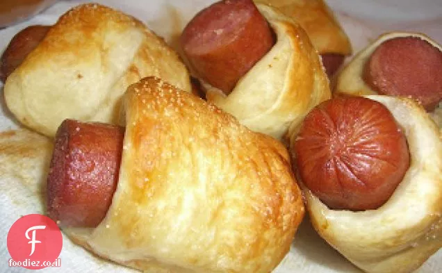 בייגלה כלב Dippers עם מטבל צ'ילי גבינה