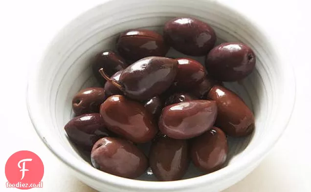 רגלי ברווז מחבת עם זיתים ואנשובי