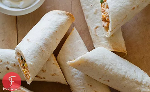 Flautas עוף אפוי מהיר וקל