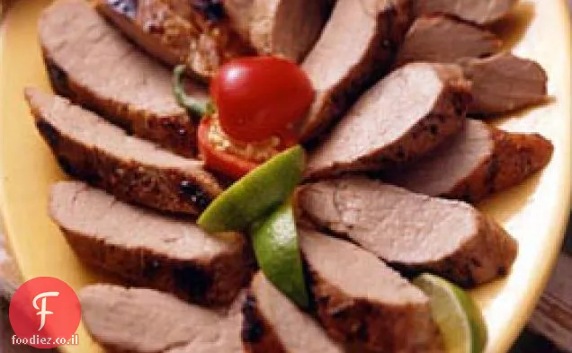 דבש לימון במרינדה בשר חזיר Tenderloin