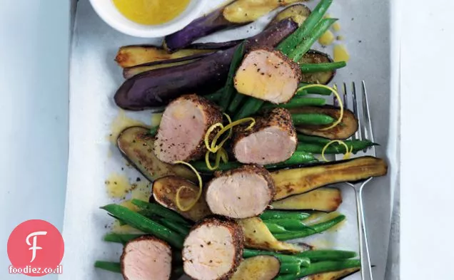 פלפל וחזיר מתובל כמון