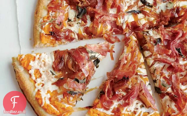 בטטה, בצל בלסמי ופיצה סופרסטה