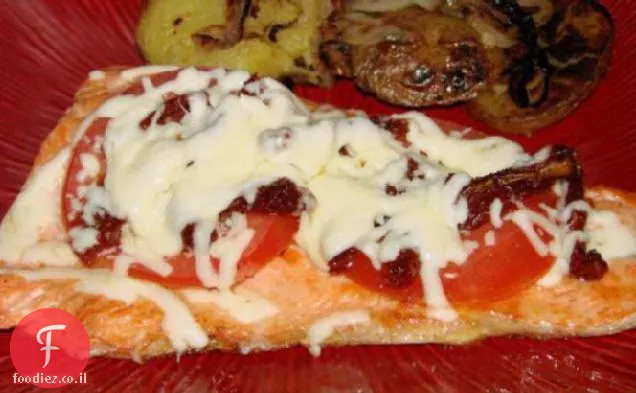 סלמון עם מוצרלה