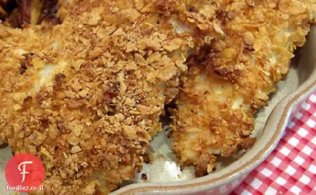 דג בקלה אפוי Cornflake