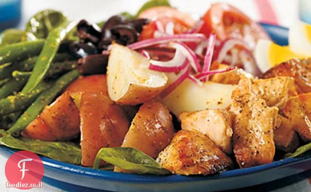 סלמון צלוי Niçoise