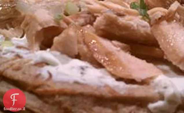סלמון מעושן Pizette