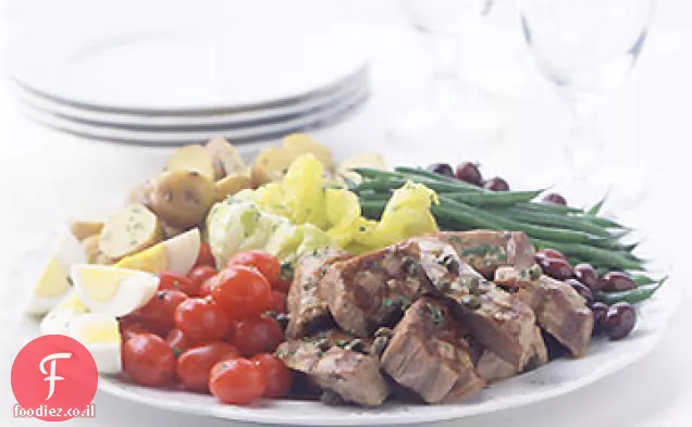 סלט טונה בגריל Niçoise