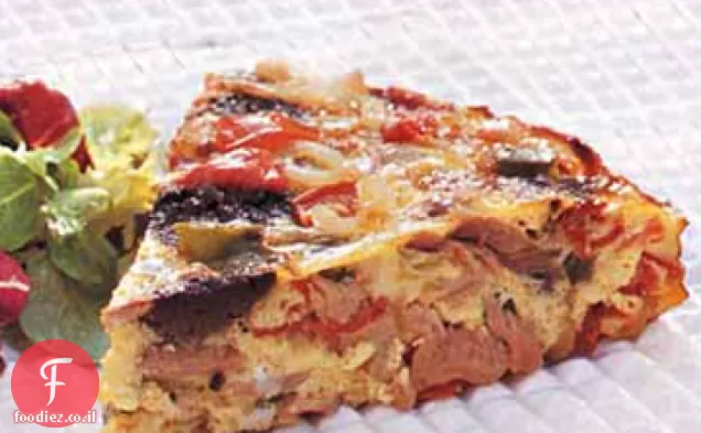 טורטייה בסגנון בסקי עם טונה וטפנד