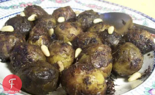 כרוב ניצנים קלוי עם צנוברים