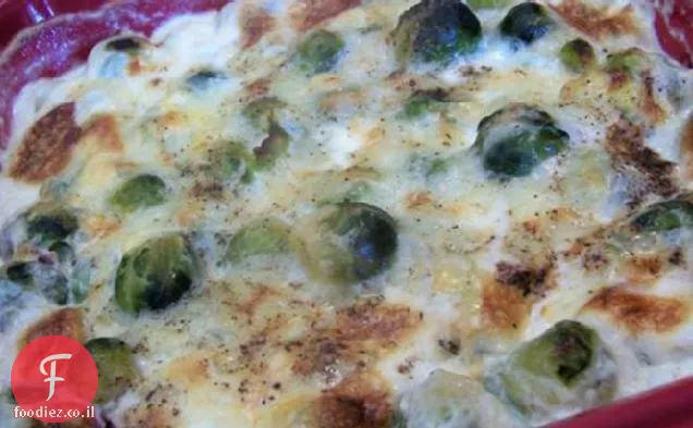 Gratin של כרוב ניצנים