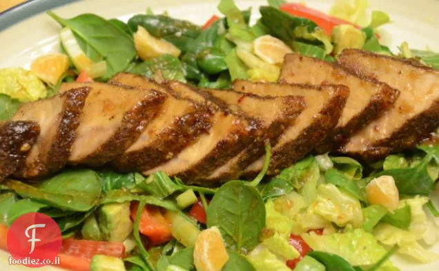 בשר חזיר האי Tenderloin (סלט אופציונלי)