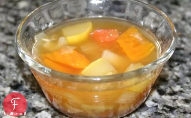 מרק ירקות דל קלוריות Ww