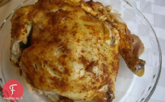 בישול איטי בסגנון Rotisserie עוף ממפיס