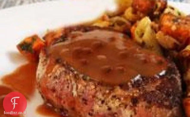 מתכון Steak au Poivre