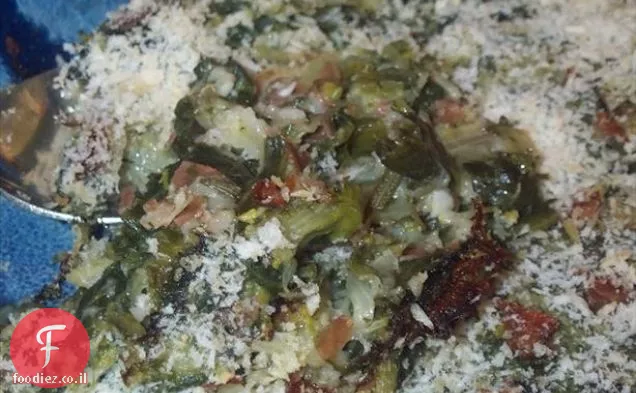 V8 Escarole ומרק שעועית לבנה