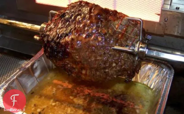 טלה יווני Rotisserie / שיטות גריל