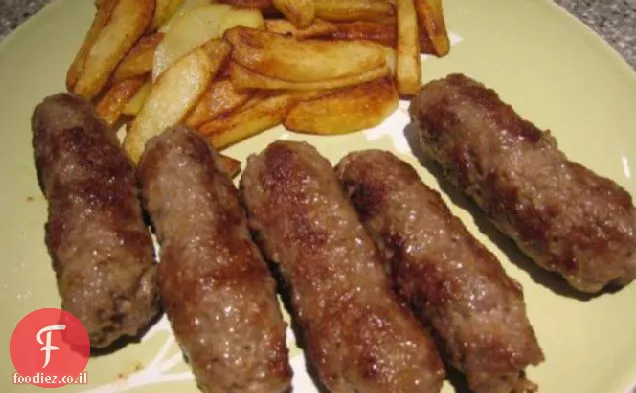 Cevapcici (Cevapi) כריכי נקניק בלקן