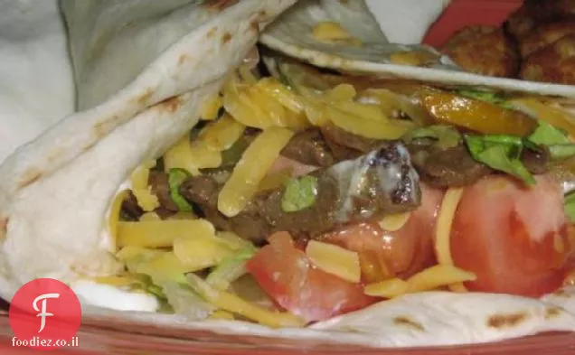 Fajitas בקר קארי (פחמימות נמוכות)