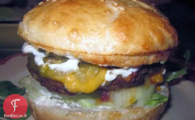 קציצות המבורגר בקר ממולאות