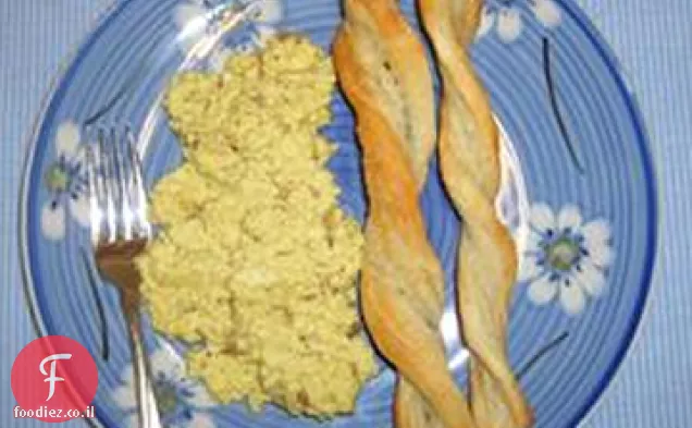 ביצים מקושקשות מוקרמות